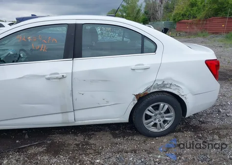 2013 Chevrolet Sonic Lt from USA, damaged, VIN 1G1JC5SH8D4185577